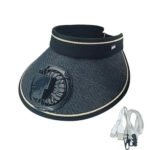 ⁦Casquette d'été avec Ventilateur de Refroidissement - قبعة مع مروحة تعمل بالطاقة الشمسية⁩ - الصورة ⁦4⁩