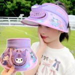 ⁦Chapeau d'été  pour Enfants avec Ventilateur - قبعة واقية من الشمس مع مروحة⁩ - الصورة ⁦3⁩