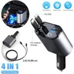 Chargeur de Voiture Rétractable 4en1 120W - شاحن سريع