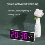 ⁦Horloge Électronique Multifonctionnelle avec Affichage de la Température – ساعة إلكترونية متعددة الوظائف مع عرض درجة الحرارة⁩ - الصورة ⁦6⁩