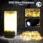 ⁦Guirlande Lumineuse LED Rechargeable 4en1 Étanche IPX4 - سلسلة أضواء قابلة لإعادة الشحن⁩ - الصورة ⁦3⁩