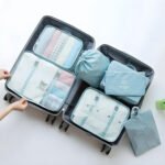 ⁦Lot de 7 organisateurs de valises - مجموعة حقائب السفر⁩ - الصورة ⁦4⁩