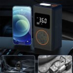 ⁦Compresseur d'air pour pneus de voiture avec manomètre numérique - جهاز ضغط الهواء⁩ - الصورة ⁦5⁩