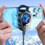 ⁦AL-07 Ventilateur de refroidissement CLIP Arrière pour téléphone portable⁩ - الصورة ⁦5⁩