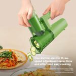 ⁦Trancheuse à électrique multifonctionnelle pour légumes et fruits - جهاز تقطيع الخضر والفواكه⁩ - الصورة ⁦7⁩