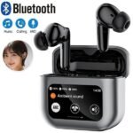 Écouteur Bluetooth Écran tactile LCD couleur intelligent ANC Réduction du bruit