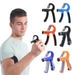 Renforcement de la poignée avec résistance réglable de 11 à 132 lb (5 à 60 kg)