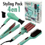 Elite99 Styling 4en1 Pack Ultime pour des Cheveux Parfaits - مجموعة العناية بالشعر 4في1