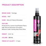 ⁦FLAMINGO Brillance ET Protection Intérieure pour Voitures 295 ml - منظف مقاعد الجلدية للسيارات⁩ - الصورة ⁦2⁩