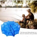 ⁦Piège de Pêche Poissons 8 Trous Facile a Installer 80cm - شبكة صيد الأسماك⁩ - الصورة ⁦5⁩