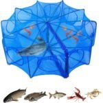 ⁦Piège de Pêche Poissons 8 Trous Facile a Installer 80cm - شبكة صيد الأسماك⁩ - الصورة ⁦2⁩