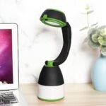 ⁦Lampe de poche 3 en 1 , bureau et camping 180 réglable , 3 modes, rechargeable  avec fonction batterie externe⁩ - الصورة ⁦2⁩
