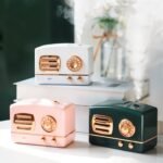 Humidificateur d'air Portable en forme Radio vintage