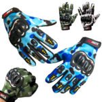 Gants de Moto Respirants Pro Biker à Doigts Longs V2 - قفازات إحترافية للدرجات النارية