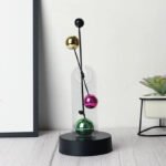 ⁦Boule d'équilibre de bureau à mouvement perpétuel,décor anti-stress⁩ - الصورة ⁦3⁩