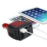 ⁦Convertisseur de tension automatique pour voitures 100W DC 12V à AC 220V - محول تيار الكهربائي⁩ - الصورة ⁦5⁩