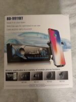 ⁦Poste radio BT Avec Support smart-phone intégré  1 Din Radio FM ,SD,TF, 2-USB 12V⁩ - الصورة ⁦4⁩