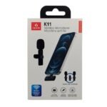 ⁦K11 Microphone-cravate sans fil Recording Audio Video Androïd / iPhone ⁩ - الصورة ⁦6⁩