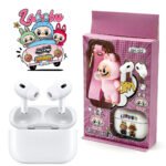 Écouteurs Bluetooth sans fil LABUBU – Édition limitée avec étui et porte-clés - طقم سماعات مع حامل مفاتيح