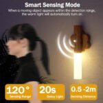 ⁦Lampe Murale Sans Fil Rechargeable 3en1 Magnétique et Amovible⁩ - الصورة ⁦5⁩