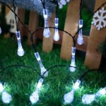 ⁦Guirlande lumineuse à 40 LED - 9 m - Branchement direct avec secteur étanche décoration idéale pour chambre (Ampoule)⁩ - الصورة ⁦4⁩