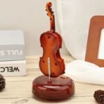 ⁦Mini instrument de musique rétro VIOLON, boîte à musique Décoration⁩ - الصورة ⁦2⁩