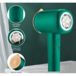 ⁦Défroisseur et rasoir à peluches portatif 2 en 1 pour vêtements مكواة + الة زغب 2 في 1 محمولة للملابس⁩ - الصورة ⁦2⁩