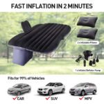 ⁦Lariz Matelas Gonflable Pour Voiture Avec Pompe 135x88x45 cm 61002 - فرشة قابلة للنفخ لسيارات⁩ - الصورة ⁦2⁩