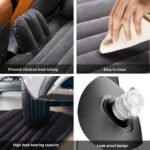 ⁦Lariz Matelas Gonflable Pour Voiture Avec Pompe 135x88x45 cm 61002 - فرشة قابلة للنفخ لسيارات⁩ - الصورة ⁦3⁩