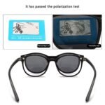 ⁦Lunette 6 En 1 2231A Optique / Soleil / Nuit - نظارات شمسية مغناطيسية⁩ - الصورة ⁦4⁩