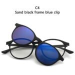 ⁦Lunette 6 En 1 2231A Optique / Soleil / Nuit - نظارات شمسية مغناطيسية⁩ - الصورة ⁦7⁩