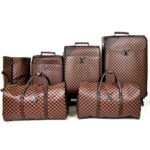 Pack de Valise 6Pcs de Haute Qualité Motif LV