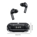 ⁦Écouteurs sans fil Bluetooth 5 couleur noir DUNTH DU-T152⁩ - الصورة ⁦2⁩