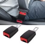2Pcs Rallonge de ceinture de sécurité de voiture anti-Bip