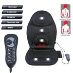Siège De Massage Auto et Maison avec 5 Modes Vibrations et Coussin Memory Foam
