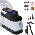 Compresseur d’Air Portable 12V 150 PSI Câble 2,8 m avec Éclairage LED - جهاز نفخ العجلات للسيارة