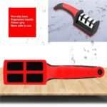 ⁦Aiguisoir de couteaux a 3 étapes en acier diamant enduit de céramique , outils d'affûtage de cuisine⁩ - الصورة ⁦3⁩