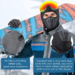 ⁦Pack Cagoule d'hiver Excefore avec gants thermiques pour écran tactile - طقم قناع وجه مع قفازات شتوية⁩ - الصورة ⁦7⁩