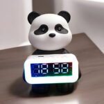 ⁦Enceinte Bluetooth Panda et Réveil Numérique RGB CH-M53 - مكبر صوت وساعة منبه⁩ - الصورة ⁦7⁩