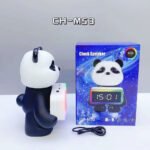 ⁦Enceinte Bluetooth Panda et Réveil Numérique RGB CH-M53 - مكبر صوت وساعة منبه⁩ - الصورة ⁦5⁩