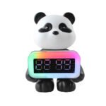 ⁦Enceinte Bluetooth Panda et Réveil Numérique RGB CH-M53 - مكبر صوت وساعة منبه⁩ - الصورة ⁦3⁩