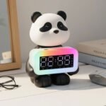 Enceinte Bluetooth Panda et Réveil Numérique RGB CH-M53 - مكبر صوت وساعة منبه