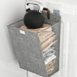 ⁦Panier à linge mural pliable pour vêtements sales, rangement pour linge, grande capacité⁩ - الصورة ⁦2⁩