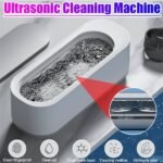 ⁦Machine de nettoyage accessoire ultrasonique Portable, élimine les taches, bijoux, lunettes,bague⁩ - الصورة ⁦2⁩