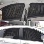 2Pcs Rideau glissé de fenêtre Protection UV pour Voiture  – ستار نوافذ جانبية في السيارة