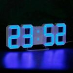 ⁦Horloge Murale numérique LED 3D⁩ - الصورة ⁦7⁩