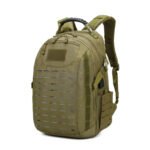 ⁦Sac à dos tactique USB pour camping, sac militaire 40L JRD1⁩ - الصورة ⁦2⁩