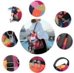 ⁦Sac à dos oxford Antivol étanche pour femmes - multicouleur  - حقيبة ظهر أكسفورد مقاومة للماء ومضادة للسرقة للنساء⁩ - الصورة ⁦6⁩