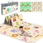 Tapis de jeu pour bébé pliable mousse XPE double face imperméable - بساط ألعاب للأطفال
