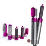 ⁦Sèche-cheveux peigne à air chaud 5in1 curling premium protection⁩ - الصورة ⁦4⁩